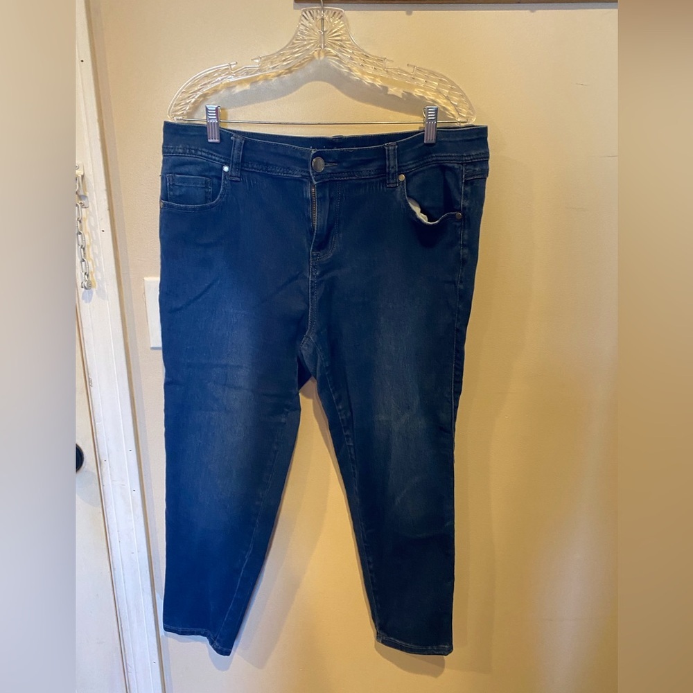 Avenue Denim skinny jeans​